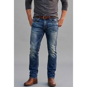 American Eagle Outfitters Sz 31x30 Men's Slim Straight Blue Cotton Denim Jeans